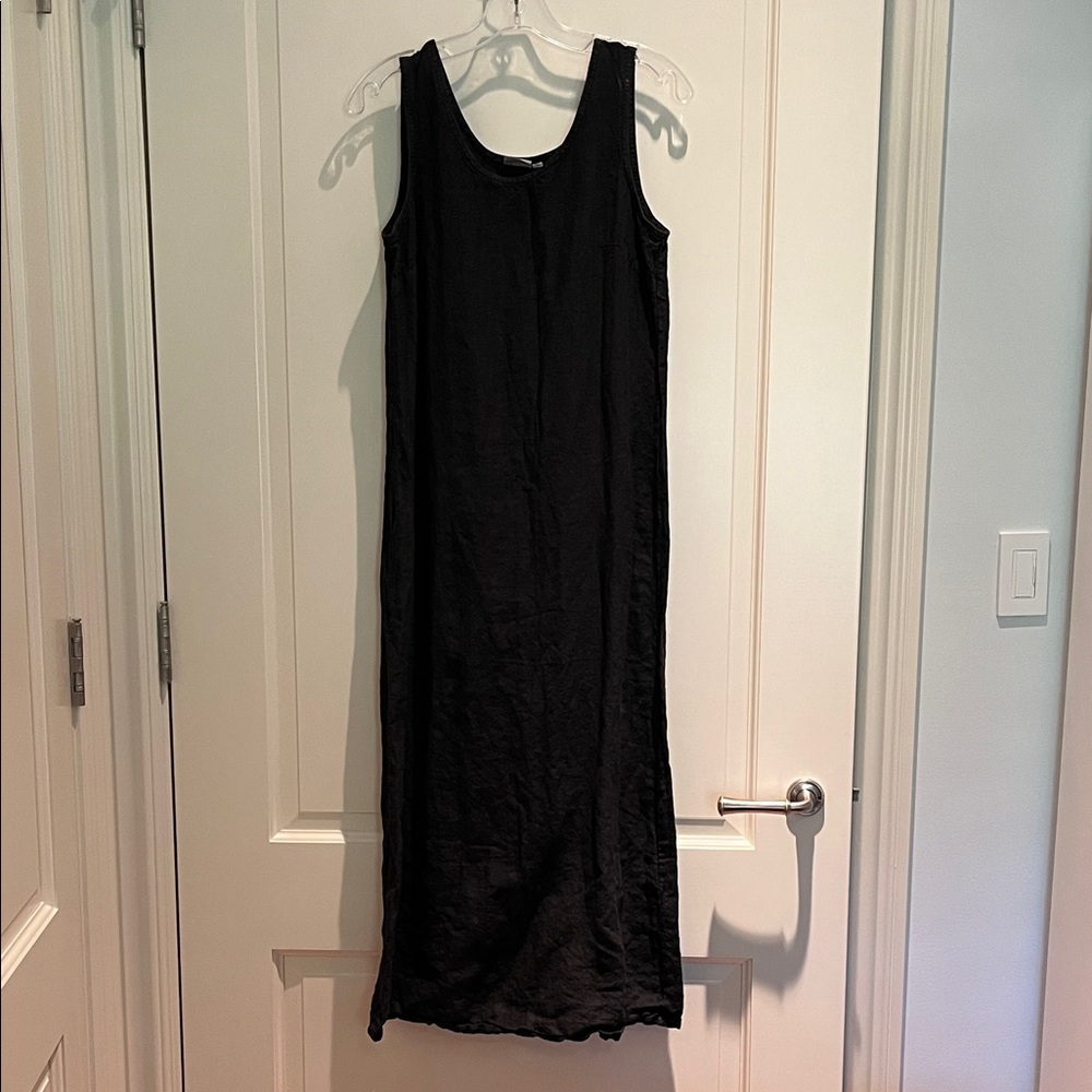 Linen Midi Dress size small